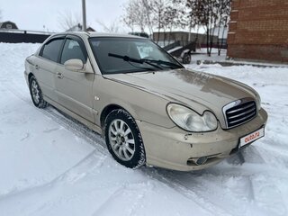 2005 Hyundai Sonata ТагАЗ IV (EF) Рестайлинг, бежевый, 500000 рублей, вид 1