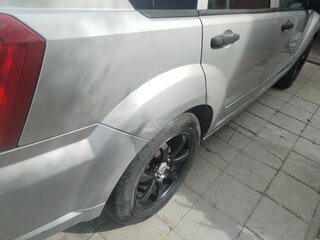2007 Dodge Caliber I, серебристый, 320000 рублей, вид 4
