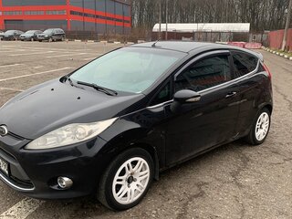 2008 Ford Fiesta Mk6, чёрный, 450686 рублей, вид 1