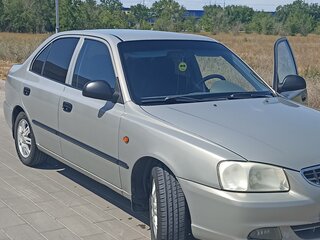 2008 Hyundai Accent ТагАЗ II, бежевый, 395000 рублей, вид 2