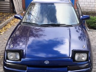 1989 Mazda 323 IV (BG), красный, 220000 рублей, вид 2