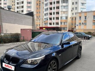 2009 BMW 5 серии 525i V (E60/E61) Рестайлинг, синий, 1800000 рублей, вид 1