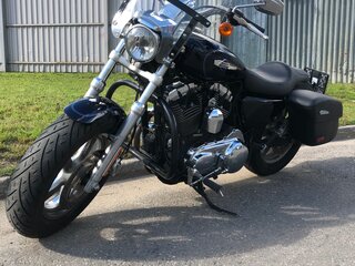 2014 Harley-Davidson Sportster 1200, синий, 860000 рублей, вид 2