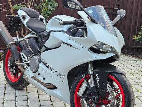 2014 Ducati 899 Panigale, белый, 850000 рублей, вид 2