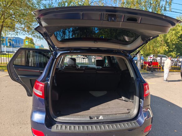2008 Hyundai Santa Fe II, синий, 1250000 рублей - вид 23