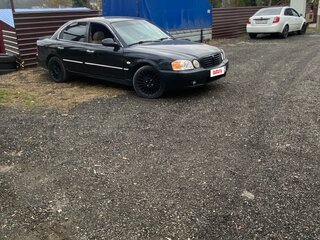 2004 Kia Magentis I Рестайлинг, чёрный, 500000 рублей, вид 2