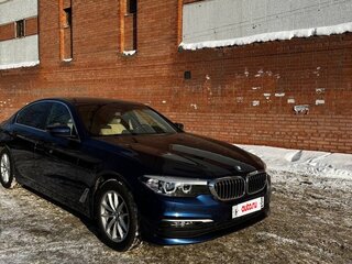2019 BMW 5 серии 520d xDrive VII (G30/G31/G38), синий, 3500000 рублей, вид 1