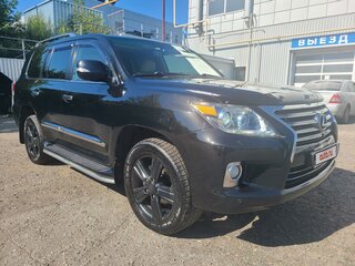 2012 Lexus LX 570 III Рестайлинг, чёрный, 4600000 рублей, вид 2