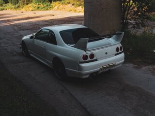 1994 Nissan Skyline IX (R33), белый, 3500000 рублей, вид 5
