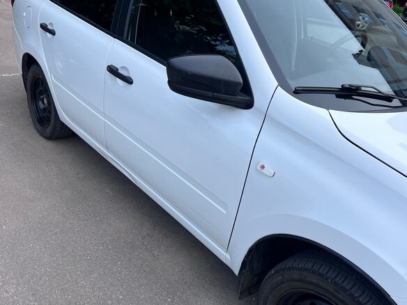 2020 Lada (ВАЗ) Granta I Рестайлинг, белый, 750000 рублей - вид 3