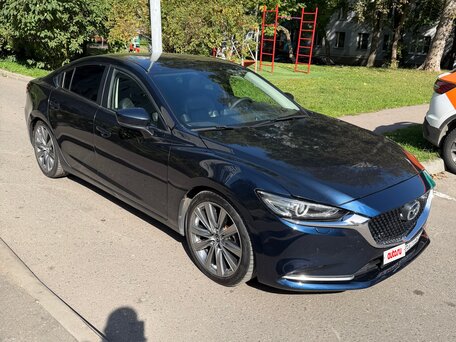 2019 Mazda 6 III (GJ) Рестайлинг 2, синий, 1900000 рублей, вид 2