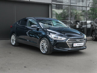 2018 Hyundai Elantra VI (AD), чёрный, 1397000 рублей, вид 3