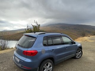 2012 Volkswagen Tiguan I Рестайлинг, синий, 1330000 рублей, вид 2