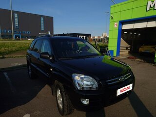 2007 Kia Sportage II, чёрный, 1200000 рублей, вид 4