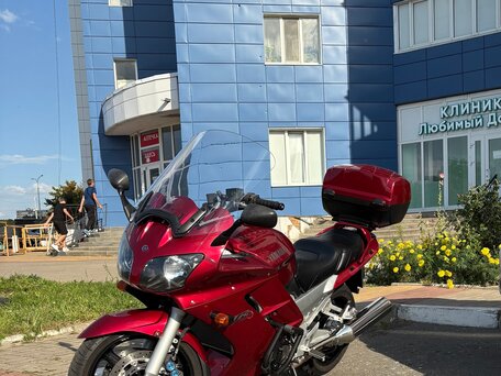 2002 Yamaha FJR1300, красный, 530000 рублей, вид 4