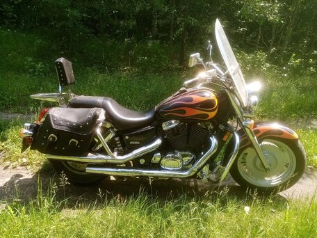 2007 Honda VT 1100, чёрный, 645000 рублей, вид 2