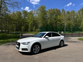 2019 Audi A4 V (B9), белый, 2650000 рублей, вид 1