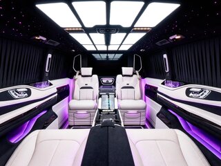 2025 Mercedes-Benz V-Класс Extra Long 300 d экстра длинный III (W447) Рестайлинг 2, чёрный, 41700000 рублей, вид 5