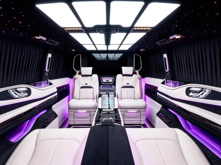 2025 Mercedes-Benz V-Класс Extra Long 300 d экстра длинный III (W447) Рестайлинг 2, чёрный, 41700000 рублей, вид 5