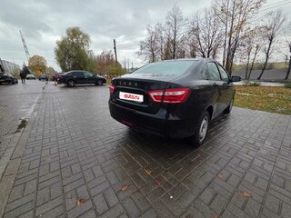 2018 Lada (ВАЗ) Vesta I, чёрный, 1000000 рублей, вид 3