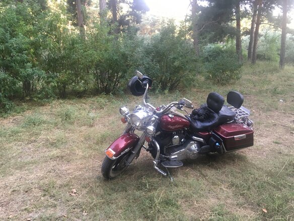 2002 Harley-Davidson Road King, красный, 680000 рублей - вид 9