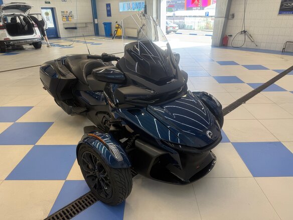 2023 BRP Can-Am Spyder, синий, 2500000 рублей - вид 6