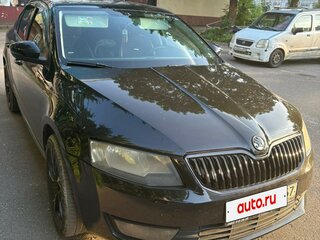 2014 Skoda Octavia III (A7), чёрный, 1350000 рублей, вид 1