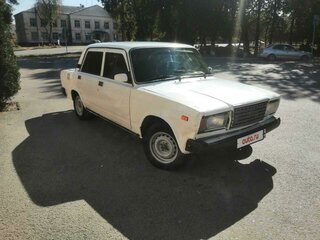 2005 Lada (ВАЗ) 2107, белый, 117000 рублей, вид 1