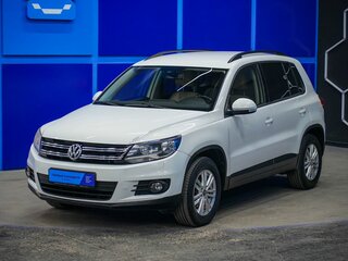2015 Volkswagen Tiguan I Рестайлинг, белый, 1330000 рублей, вид 2