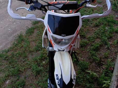 2022 Kayo Basic TT125, белый, 75000 рублей, вид 3