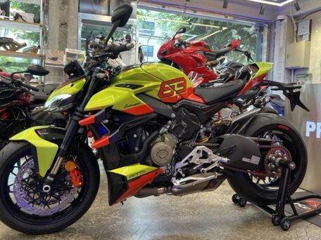 2023 Ducati Streetfighter V4, жёлтый, 5271000 рублей, вид 1