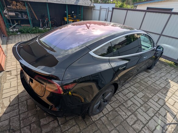 2018 Tesla Model 3 Long Range I, чёрный, 3100000 рублей - вид 6