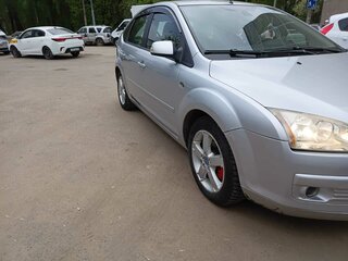 2007 Ford Focus II, серебристый, 670000 рублей, вид 1