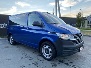 2020 Volkswagen Transporter 4MOTION T6 Рестайлинг, синий, 4210000 рублей, вид 3