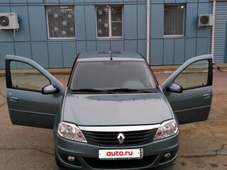 2013 Renault Logan I Рестайлинг, синий, 790000 рублей, вид 2