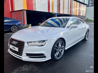 2016 Audi A7 I (4G) Рестайлинг, белый, 3550000 рублей, вид 1
