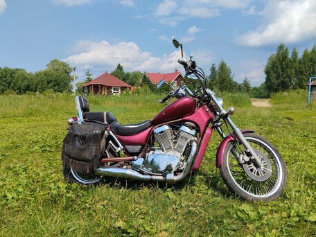 1994 Suzuki Intruder VS800, красный, 350000 рублей, вид 2