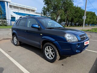 2005 Hyundai Tucson I, синий, 680000 рублей, вид 4