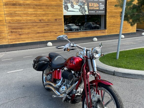2007 Harley-Davidson CVO, красный - вид 16