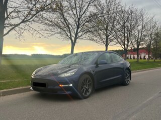2021 Tesla Model 3 Standart Plus I, синий, 2532849 рублей, вид 4