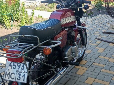 1982 Jawa 350/634, пурпурный, 385000 рублей, вид 4