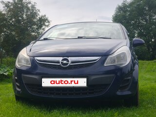 2012 Opel Corsa D Рестайлинг II, синий, 450000 рублей, вид 2