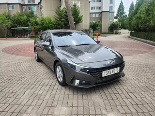 2021 Hyundai Avante VII, серый, 1300000 рублей, вид 3