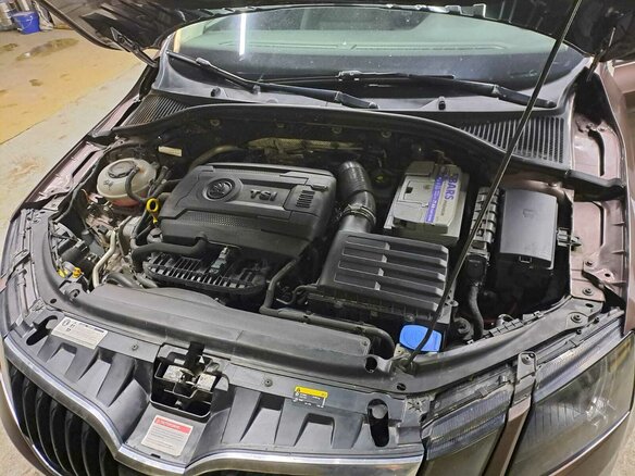 2018 Skoda Octavia III (A7) Рестайлинг, коричневый, 1630000 рублей - вид 20