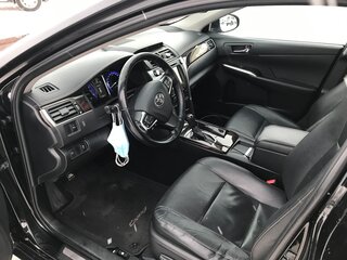 2016 Toyota Camry VII (XV50) Рестайлинг, чёрный, 1800000 рублей, вид 5