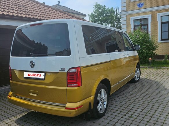2017 Volkswagen Multivan T6, жёлтый, 3990000 рублей - вид 7