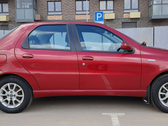 2008 Fiat Albea I Рестайлинг, красный, 570000 рублей - вид 14