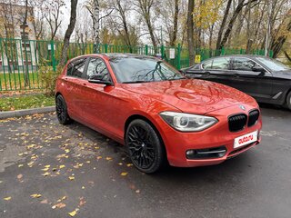 2012 BMW 1 серии 118i II (F20/F21), оранжевый, 1175000 рублей, вид 2