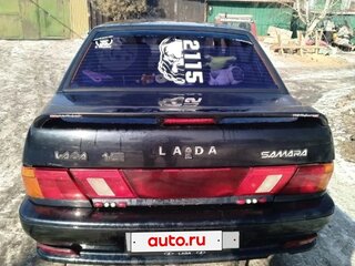2008 Lada (ВАЗ) 2115, чёрный, 250000 рублей, вид 4
