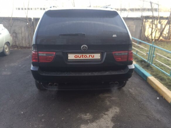 2000 BMW X5 4.4i I (E53), чёрный, 1000000 рублей - вид 2
